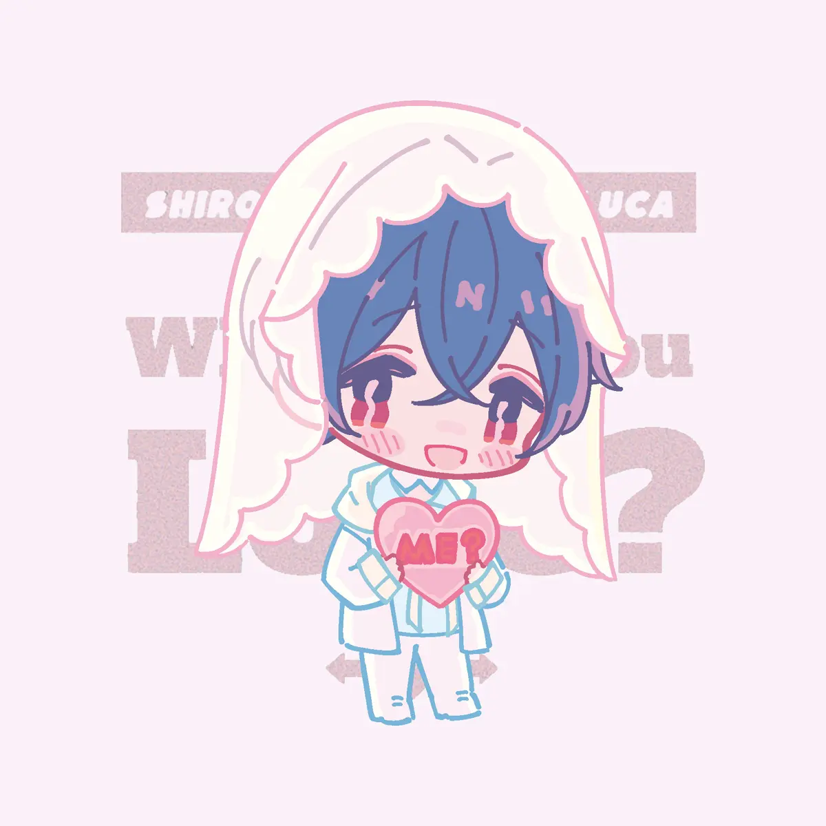 『ジュリエットのバカ』白ルカ ミニキャラ